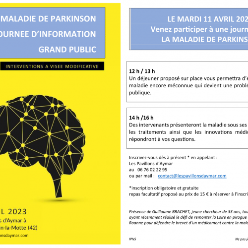 Journée d'information maladie de Parkinson